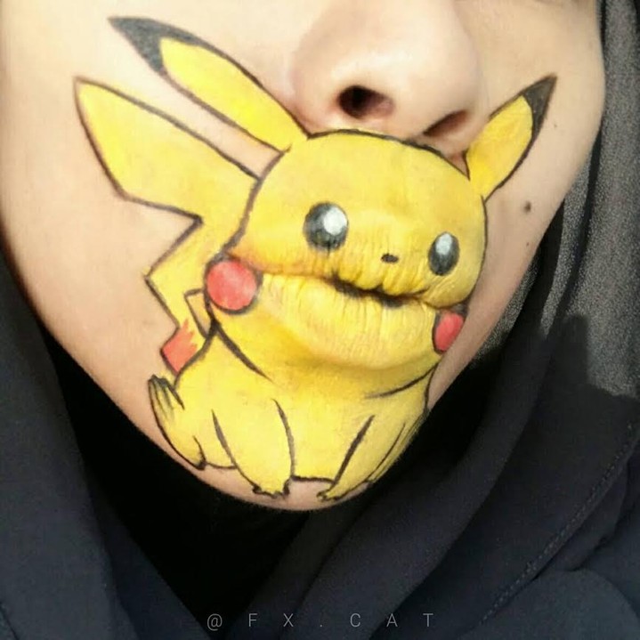 Макияж в стиле Pokemon GO: блогеры рисуют на себе любимых персонажей Макияж в стиле Pokemon GO: блогеры рисуют на себе любимых персонажей