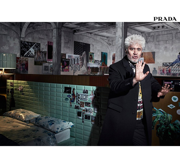 Новым лицом Prada стал Педро Альмадовар Новым лицом Prada стал Педро Альмадовар