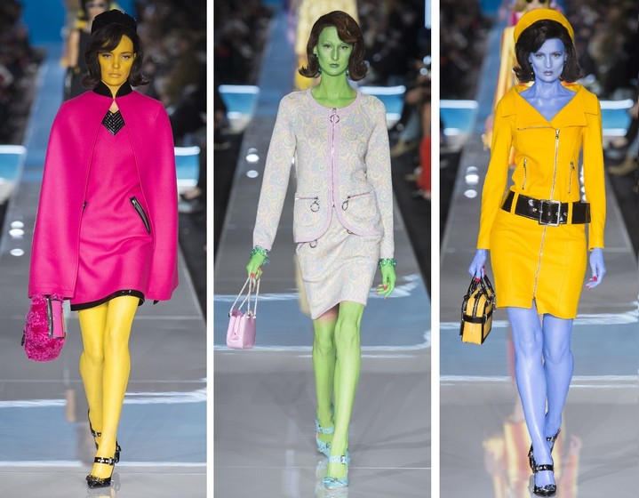 Moschino осень-зима 2018 Moschino осень-зима 2018