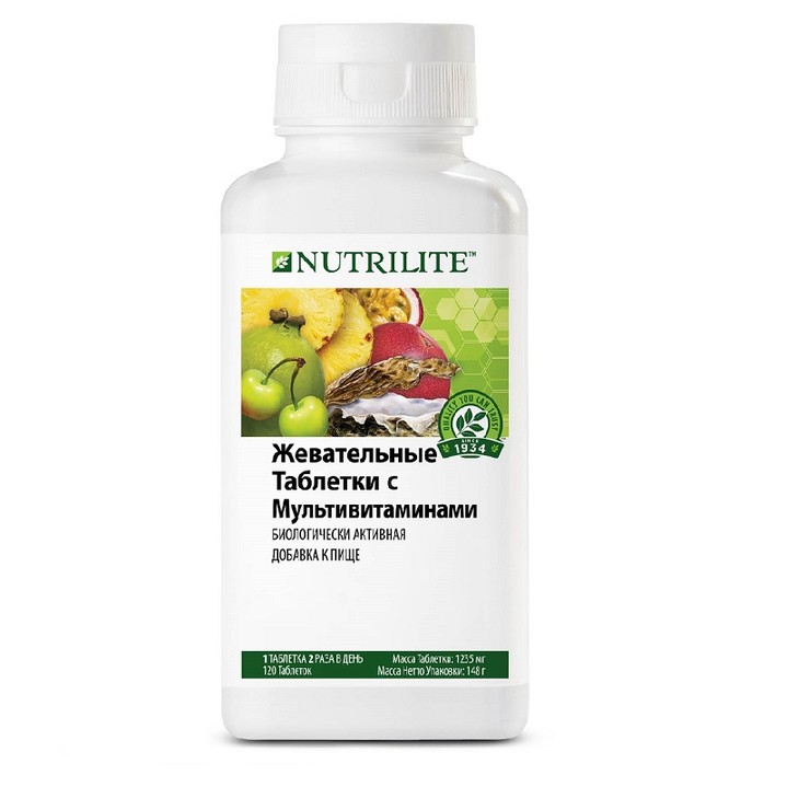 Как повысить иммунитет: жевательные таблетки с мультивитаминами Nutrilite™ 