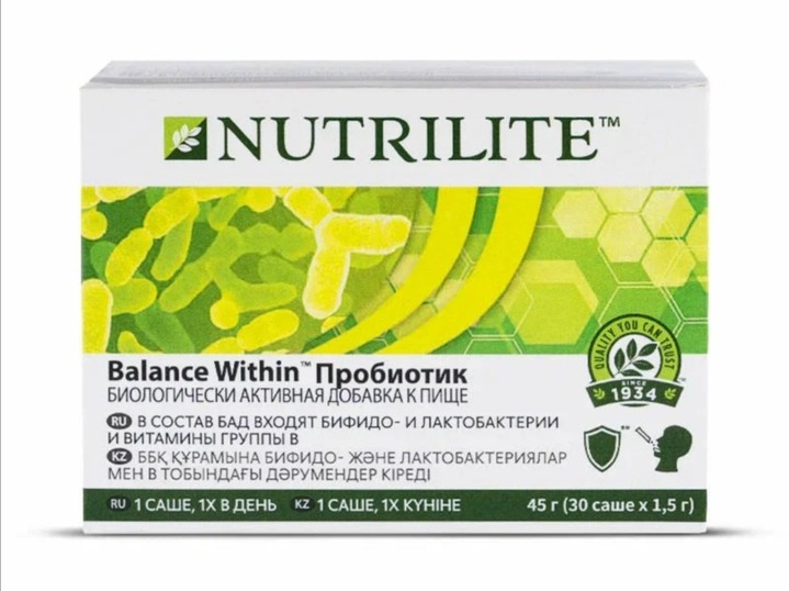 Nutrilite Balance Within Прибиотик Nutrilite Balance Within Прибиотик