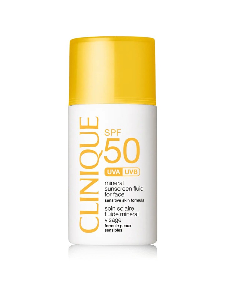 Clinique Mineral Fluid SPF 50, 3240 руб., clinique.ru Clinique Mineral Fluid SPF 50, 3240 руб., clinique.ru
