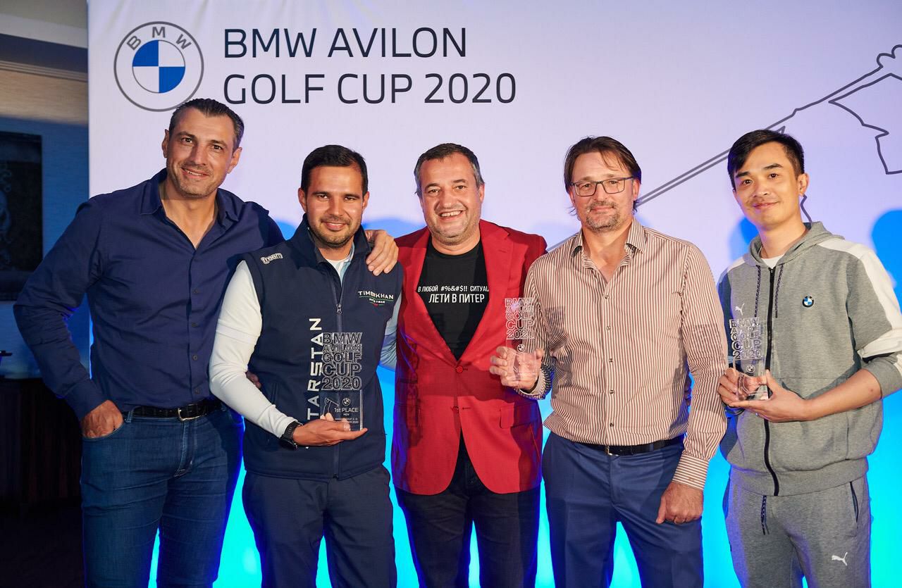 Фото: Стали известны победители турнира по гольфу среди любителей BMW Avilon Golf Cup 2020