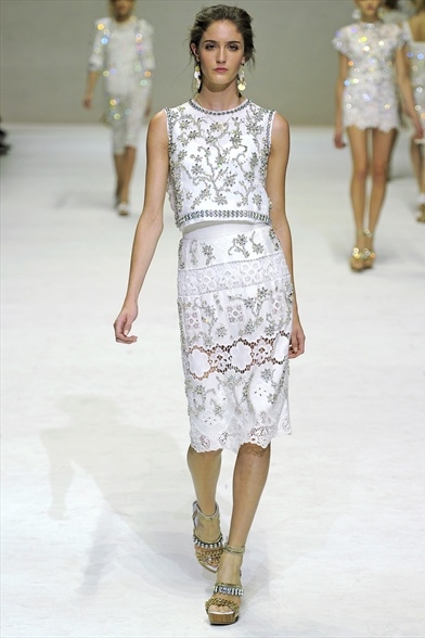Dolce&Gabbana Spring/Summer 2011 на Миланской Неделе моды Фото