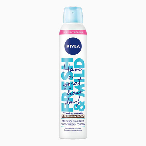 Nivea выпустили новый сухой шампунь для темных волос