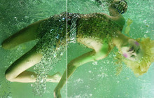 Мода под водой — новый тренд глянцевой фотографии