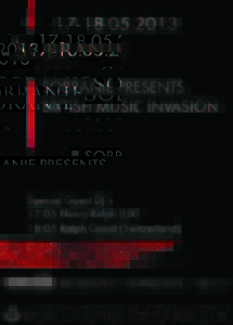  Sobranie presents British Music Invasion  Premier Lounge 