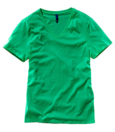 Зеленая футболка H&M