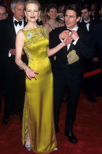 Николь Кидман в платье Christian Dior, 1997 год Николь Кидман в платье Christian Dior, 1997 год