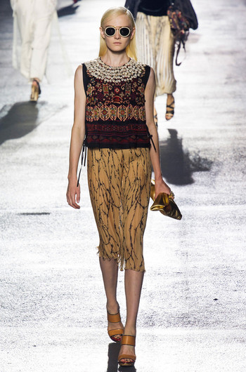 Dries Van Noten, весна-лето 2014 Dries Van Noten, весна-лето 2014
