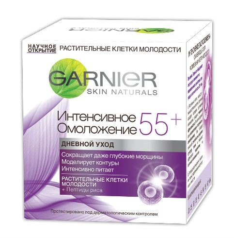 Дневной крем 55+, Garnier Дневной крем 55+, Garnier