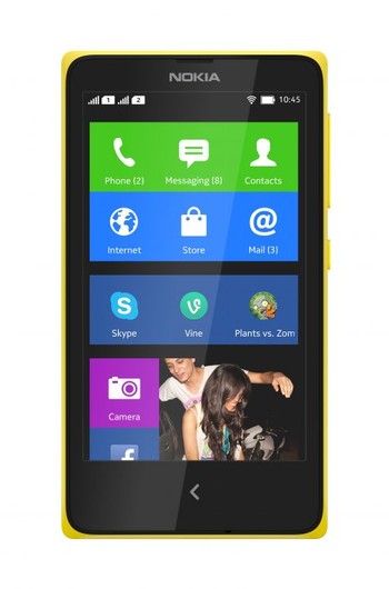Интерфейс Nokia X Интерфейс Nokia X
