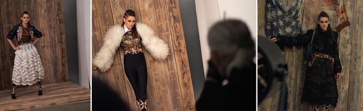 Бэкстейдж рекламы Chanel Бэкстейдж рекламы Chanel