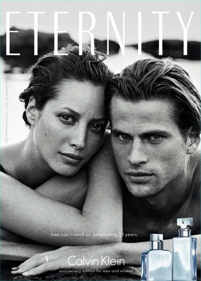 Кристи Тарлингтон для Calvin Klein Eternity, 1995 г. Кристи Тарлингтон для Calvin Klein Eternity, 1995 г.