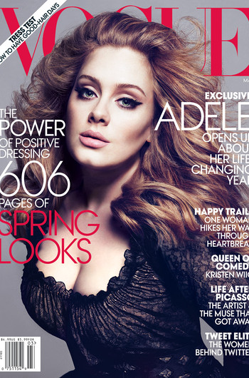 Адель на обложке Vogue Адель на обложке Vogue