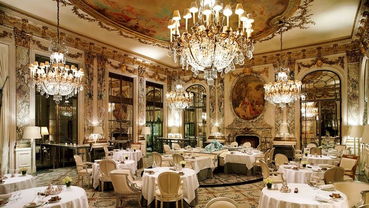 Отель Le Meurice в Париже Отель Le Meurice в Париже