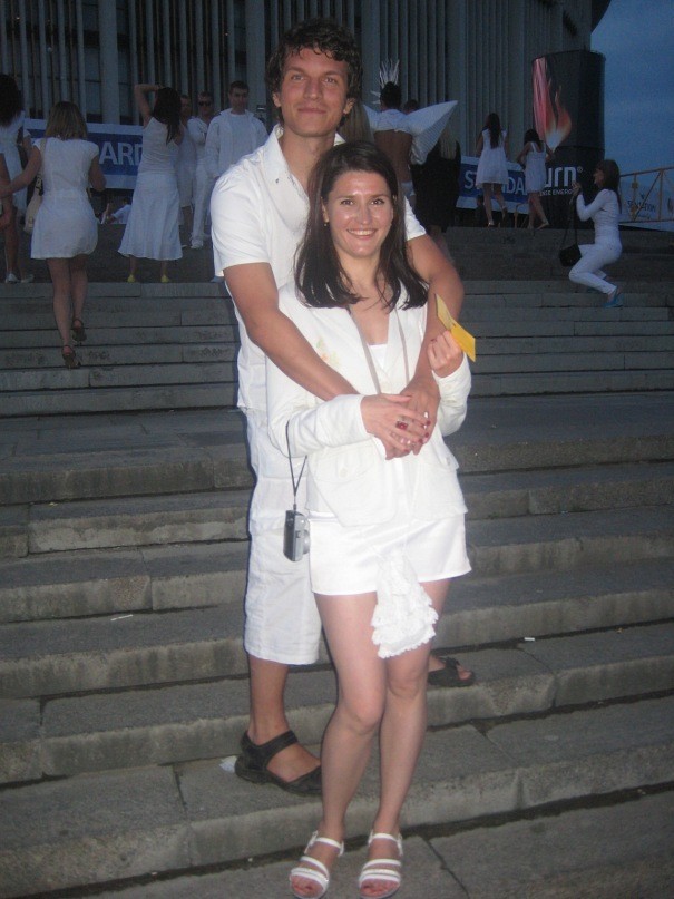 Марина Сульп с будущим супругом Алексеем