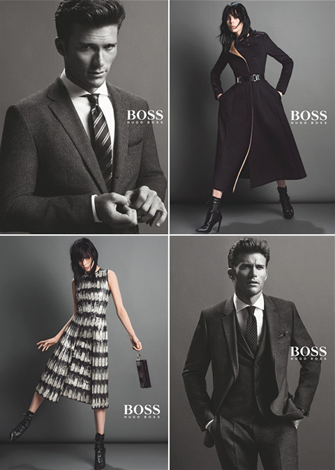 Рекламная кампания осенне-зимней коллекции Hugo Boss Рекламная кампания осенне-зимней коллекции Hugo Boss