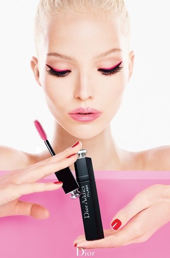 Саша Лусс в рекламе туши Dior Addict It-Lash Саша Лусс в рекламе туши Dior Addict It-Lash