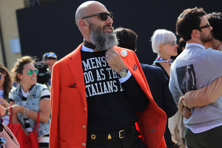    Pitti Uomo: street-style 