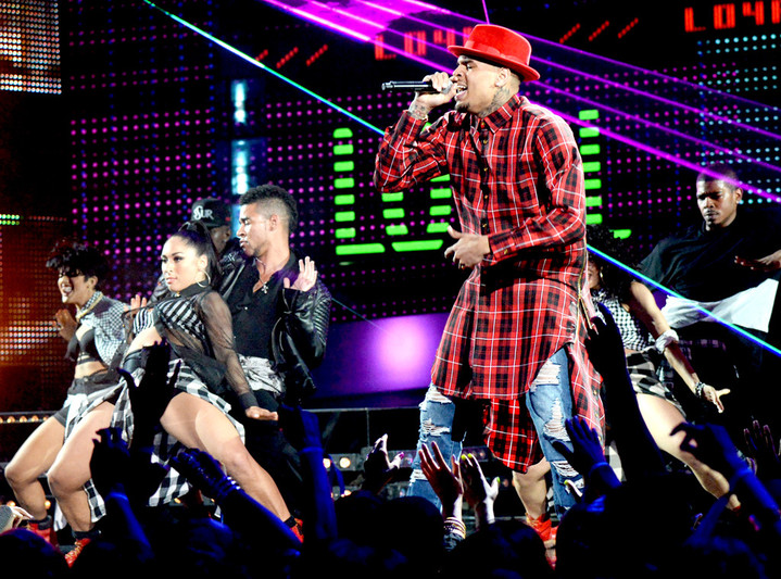 Крис Браун на BET Awards 2014 Крис Браун на BET Awards 2014