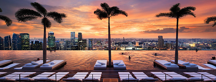 Отель Marina Bay Sands, Сингапур Отель Marina Bay Sands, Сингапур