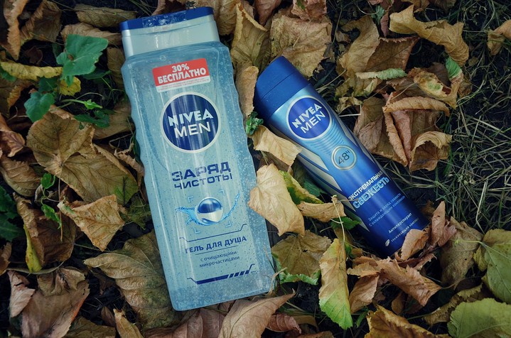 Гель для душа и дезодорант Nivea Men Гель для душа и дезодорант Nivea Men