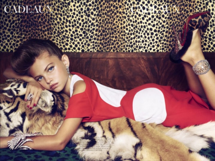 Тайлен-Лена Роуз Блондо в фотосессии для Vogue