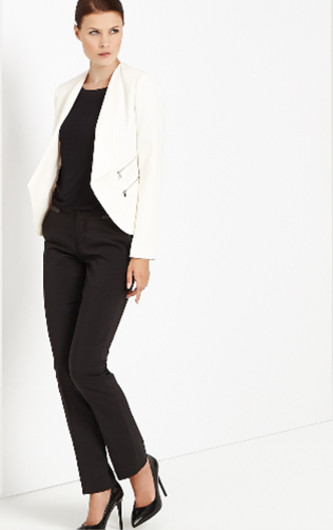 С чем сочетать белый пиджак: стилист онлайн