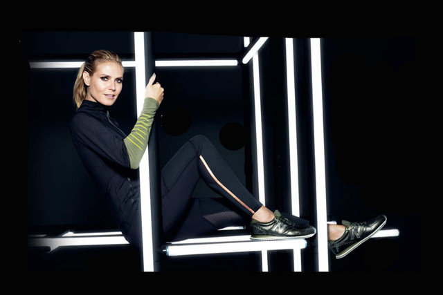 Хайди Клум создала коллекцию для New Balance Хайди Клум создала коллекцию для New Balance
