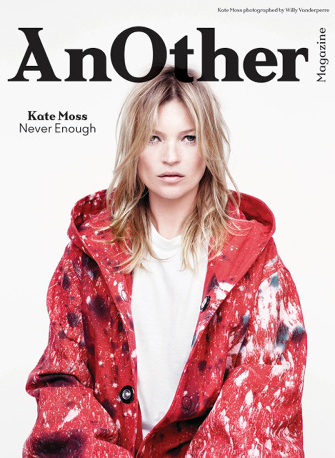 Кейт Мосс на обложке журнала AnOther Magazine