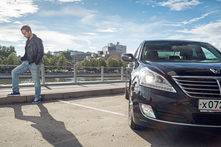 Hyundai Equus: тестирует Андрей Чадов Hyundai Equus: тестирует Андрей Чадов