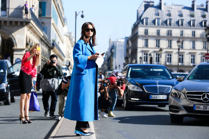 STREET-STYLE В ПАРИЖЕ: Пальто