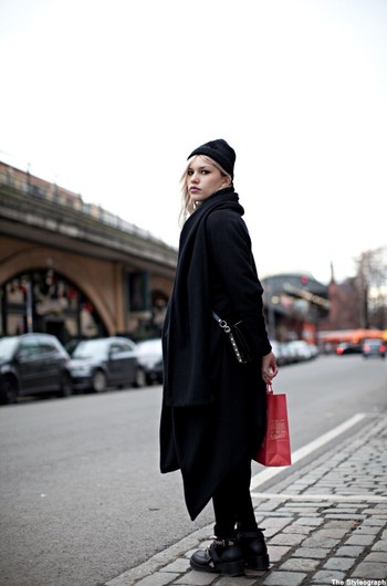 STREET-STYLE: силуэты в берлине STREET-STYLE: силуэты в берлине