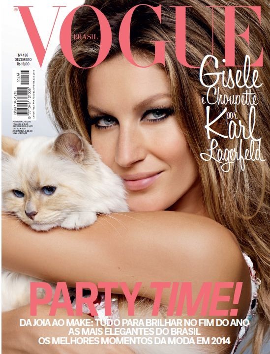 Кошка Карла Лагерфельда на обложке Vogue Кошка Карла Лагерфельда на обложке Vogue