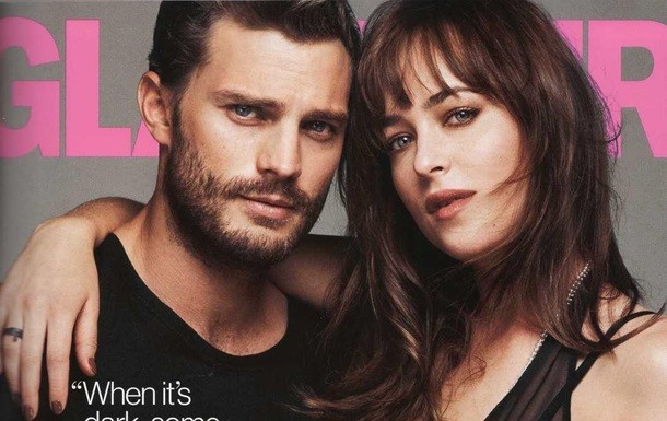 Актеры «50 оттенков серого» на обложке Glamour Актеры «50 оттенков серого» на обложке Glamour