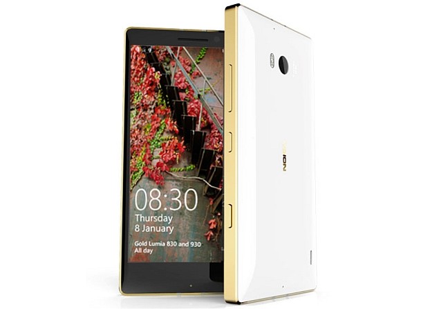 Lumia 830 Gold