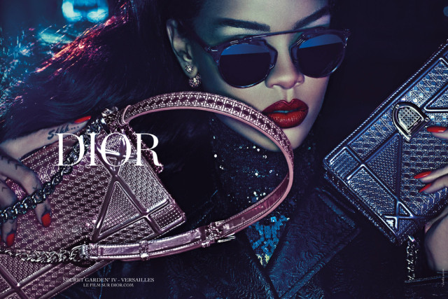Рианна для Dior: первые кадры рекламной кампании Рианна для Dior: первые кадры рекламной кампании