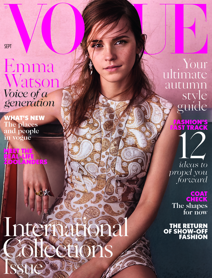 Эмма Уотсон продвигает идеи феминизма на страницах Vogue Эмма Уотсон продвигает идеи феминизма на страницах Vogue