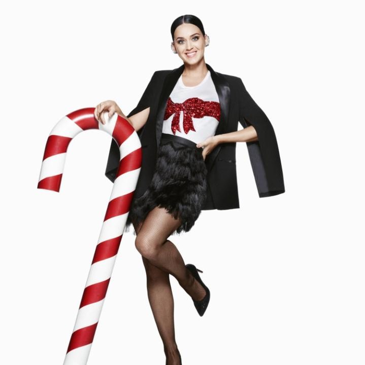 Кэти Перри в рождественской кампании H&M