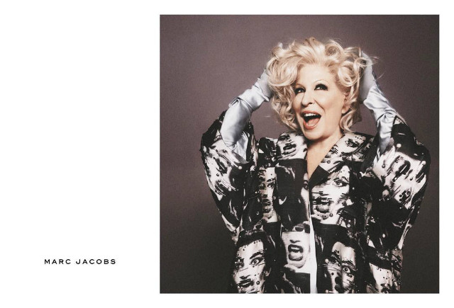 70-летня Бетт Мидлер стала лицом Marc Jacobs 70-летня Бетт Мидлер стала лицом Marc Jacobs