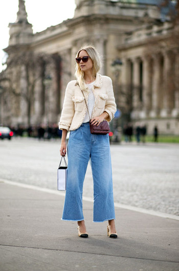STREET-STYLE В ПАРИЖЕ: деним STREET-STYLE В ПАРИЖЕ: деним