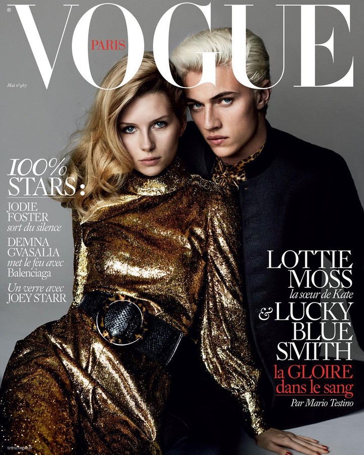 Лотти Мосс наконец-то украсила обложку Vogue Paris