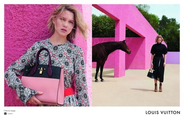 Леа Сейду снялась в новой рекламе Louis Vuitton 