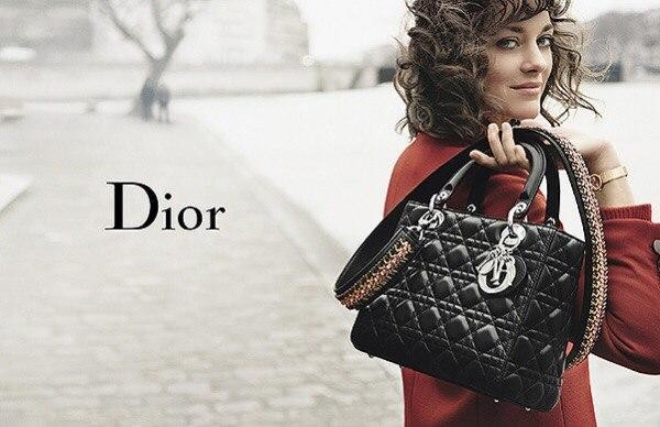 Марион Котийяр в новой рекламной кампании Dior