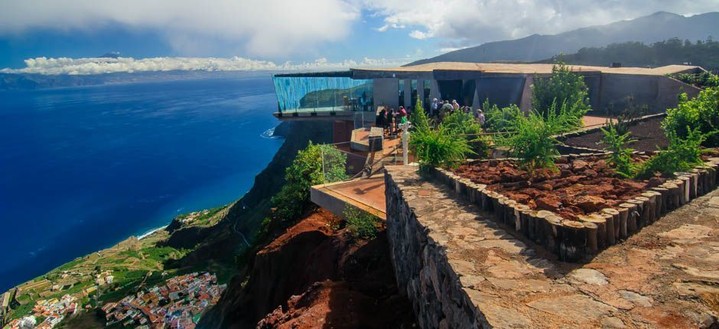 Ресторан Mirador de Abrante, остров Ла Гомера Ресторан Mirador de Abrante, остров Ла Гомера