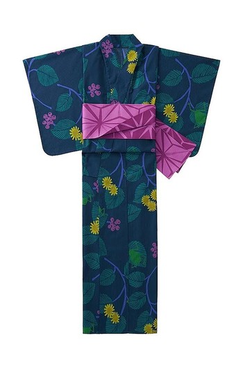 Uniqlo выпустили коллекцию летних кимоно