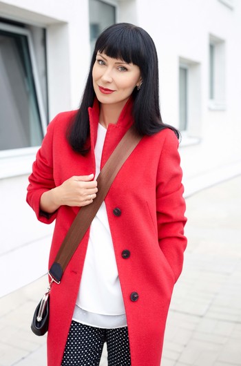 Нонна Гришаева представила пальто с подогревом от марки Pompa