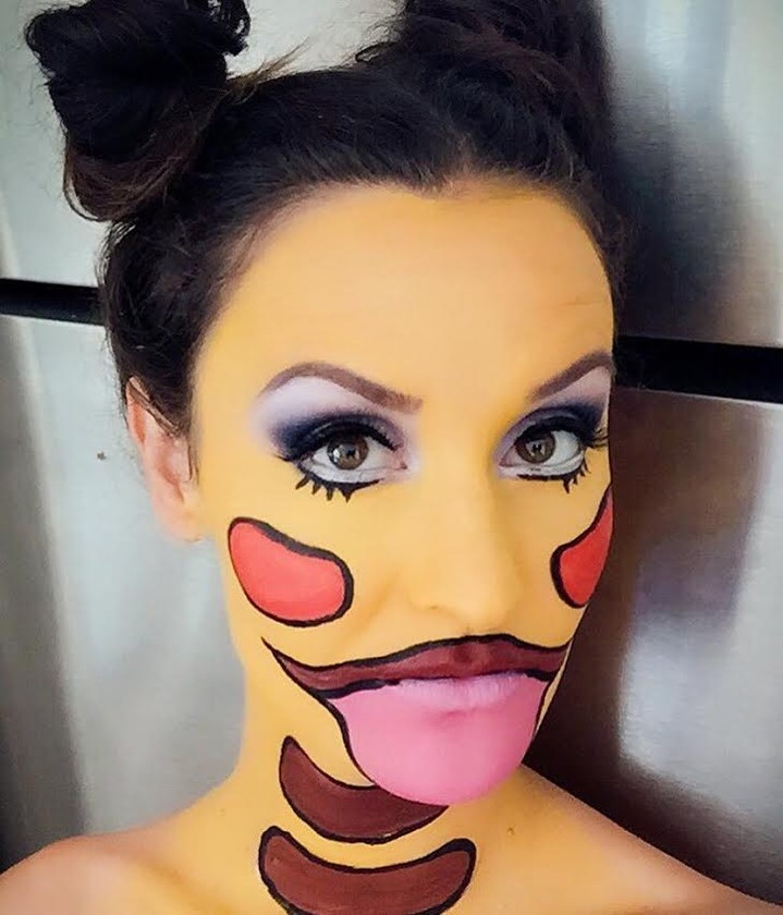 Образ на Хеллоуин: макияж в стиле Pokemon GO