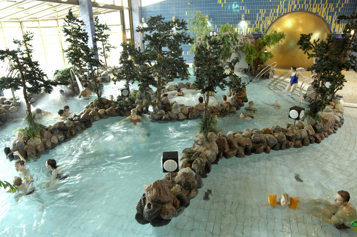 Аквапарк в отелеImatran Kylpyla Spa Аквапарк в отелеImatran Kylpyla Spa